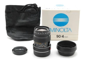 Full Set!! [Unbenutzt in Box] Minolta M ROKKOR 90mm f4 Objektiv Leica M für CL CLE #310 - Bild 1 von 24