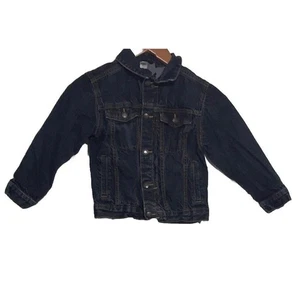 OshKosh Bgosh Blue Medium Wash Denim Jacket Pockets Size 6 - Picture 1 of 5