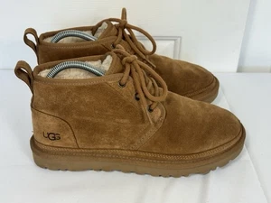 Botas al tobillo UGG Neumel Chukka de gamuza con cordones talla 8 castaño para mujer’s - Imagen 1 de 11