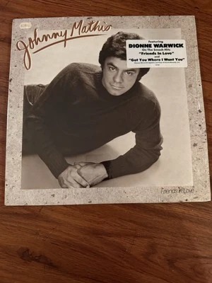 Johnny Mathis Friends In Love 1982 Columbia LP Record Album Vinyl FC37748 Hype - Image 1 of 4