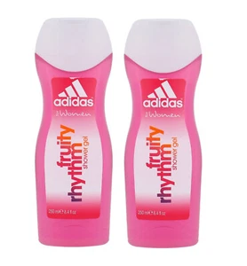 ADIDAS Fruity Rhythm Shower Gel 250ml / 8.4 oz Pack of 2 - Picture 1 of 2