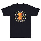 I Choose Violence Funny Capybara With Mace Meme Humor Quote Retro Men's T-Shirt