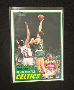Kevin McHale 1981-82 Topps #75 Rookie Card Boston Celtics RC