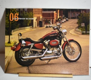 2006 Harley Davidson sales brochure XL 883C Sportster 883 Custom   H1 - Bild 1 von 2