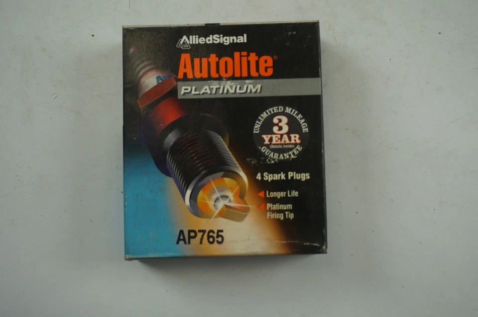 Auto lite Spark Plug Platinum AP765 Pack Of 4 NOS - Image 1 of 4