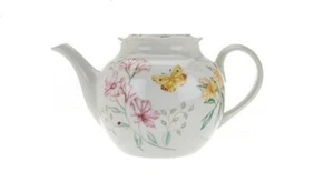 Tetera Lenox Butterfly Meadow Edición Limitada SIN TAPA Nueva en Caja - Imagen 1 de 3