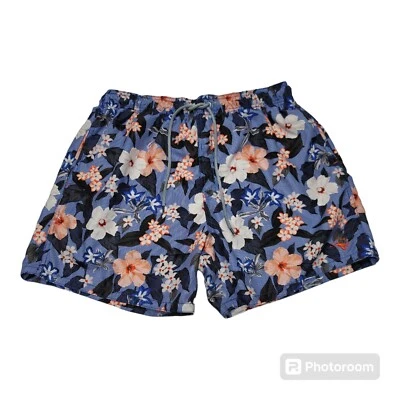 TED BAKER THE WORLD'S YOUR LOBSTER SWIM SHORTS Surf Mens Size 5  (XL)  Floral - Image 1 of 4