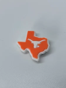 Para la Universidad de Texas | UT Longhorns Forma de Texas | Dije para zapatos - Imagen 1 de 3