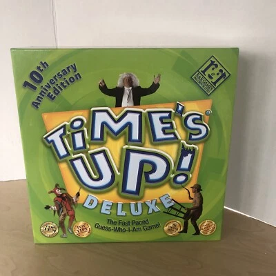 Time's Up Deluxe 10th Anniversary Edition Fast Paced Guess Who Board Game - Image 1 of 2