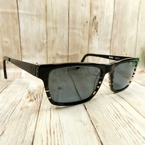 SPY Optics Black Striped Sunglasses Eyeglasses - Nate 54-17-145