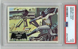 1966 TOPPS BATMAN #55 HIDDEN LOOT PSA 5 EXCELLENT LOW POPULATION RARE - Bild 1 von 2