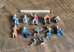 Miniaturfiguren HO A1829 1:90 u. Preiser HO 1:90 - Bild 1 von 13