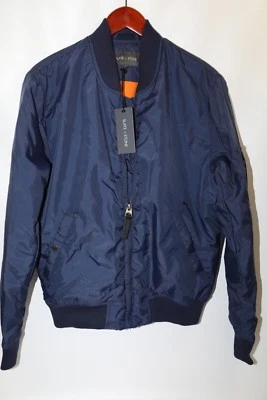 #393  Slate & Stone Blue Bomber Jacket Size L - Image 1 of 3