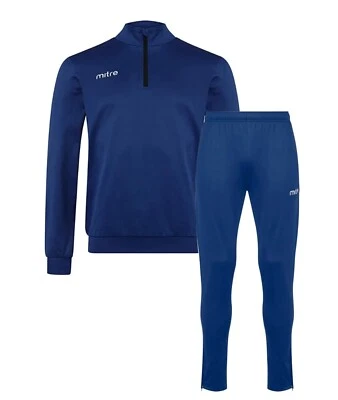 Mitre Tracksuit - Track Top & Pants Navy - Youth Jogging Bottom - Image 1 of 4