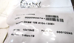 FISCHER CONNECTORS DKBE-105-A104-130E+ 13 PIN CONNECTOR - Picture 1 of 4