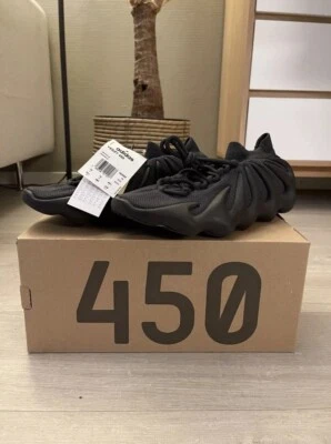 Size 10.5 - adidas Yeezy 450 Utility Black 2022 - Image 1 of 2