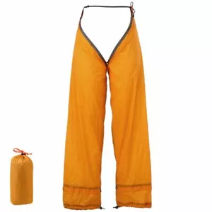 Two-piece Rain Pants Outdoor Camping Hiking Rainwear Waterproof Ultralight - Picture 1 of 6