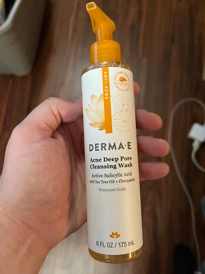 Derma-e Acné Limpieza Profunda Poros Lavado 6 OZ Foto 1 de 2