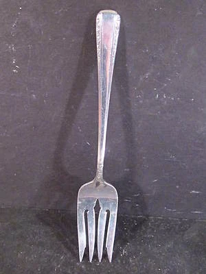 International Sterling COURTSHIP SALAD FORK 6 1/4" 37 grams No Monogram - Image 1 of 2