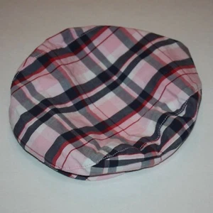 Gymboree Homecoming Kitty Girl's Plaid Cap Hat size 5 6 7 NWT - Picture 1 of 1