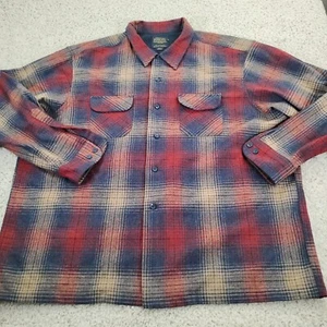 Camisa Pendleton Para Hombres XXXL 3XL Multicolor La Tabla Original Lana Franela Cuadros - Imagen 1 de 11