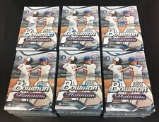 6 Box lot - 2021 Bowman Platinum Baseball Blaster Box 8 packs/4 cards Sealed !!