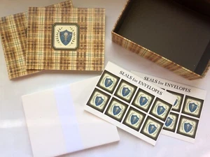 2007 Lang Deluxe Boxed Note Cards Set “COUNTRY CLUB” Design 16 Cards + Envelopes - Picture 1 of 10