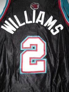 Vintage Memphis Grizzlies Jason Williams Reebok #2 NBA Basketball Jersey Size 60 - Picture 1 of 6