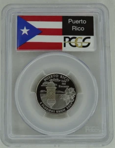 2009-S Puerto Rico Quarter Proof PCGS PR 70 DCAM US Mint 25C - Picture 1 of 2