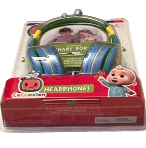 Nuevos auriculares sobre la oreja con cable CoComelon con control parental - Imagen 1 de 7