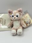Disney Sitting Linabell Pink Fox Keychain  Key Ring Duffy And Friends