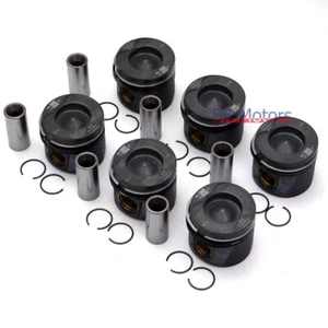6x Kolben & Ringe Set +0,5mm für Mercedes-Benz ML350d GLS350 CDI W166 X166 OM642 - Picture 1 of 5