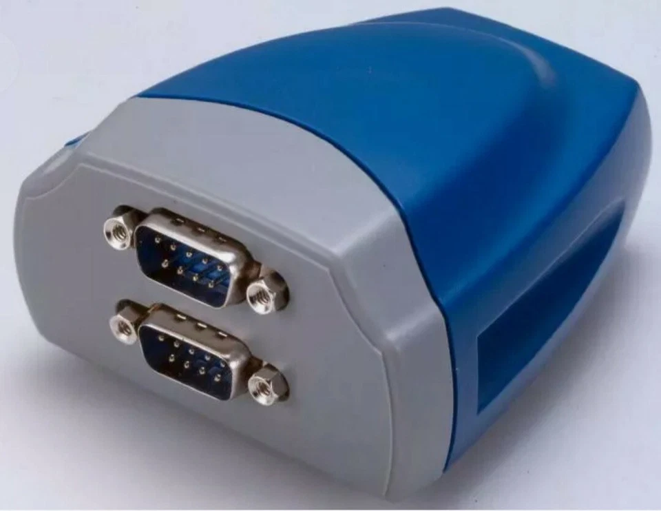 VSCom USB to 2-port serial adapter, RS232, FTDI chipset - Image 1 of 1