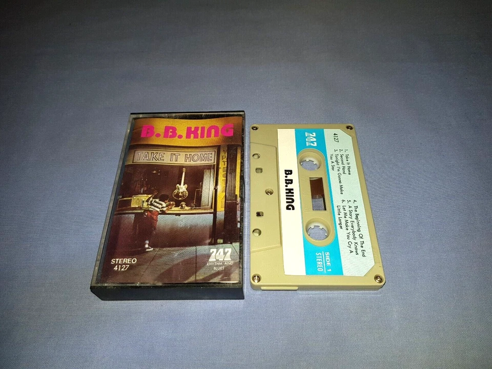 B B KING TAKE IT HOME CASSETTE TAPE ALBUM - Image 1 of 2