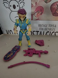 Vintage TMNT Ninja Turtles Figure Zak The Neutrino 1991 Complete - Picture 1 of 7
