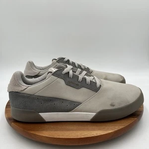 Size 14 Adidas Mens Adicross Retro Gray/white Spikeless Golf Shoes FW5612 - Picture 1 of 15