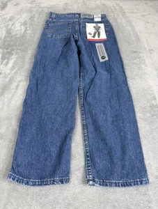 Vintage 90s Levi’s Silvertab Loose Fit Straight Leg Jeans Boys Size 11 Blue NWT - Picture 1 of 12