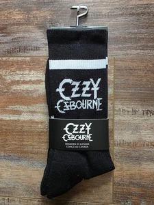 Ozzy Osbourne - Crew-Herrensocken - Größe 7-12 - Neu mit Etikett - KOSTENLOSER VERSAND - Bild 1 von 2
