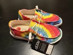 HEY DUDE WENDY MANDALA TIE DYE Lightweigth Slip-On Comfort Women’s Shoe Sz 6 - Picture 1 of 4