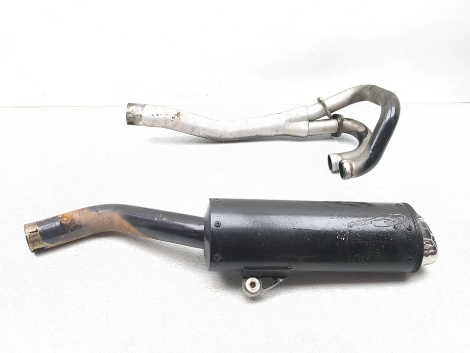 94-25 Honda XR650L White Brothers E-Series Exhaust Muffler Slip On Headr Pipe - Image 1 of 4
