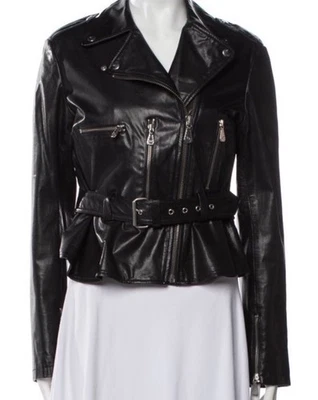 Chaqueta de cuero Alexander Mcqueen talla 42 IT Foto 1 de 3