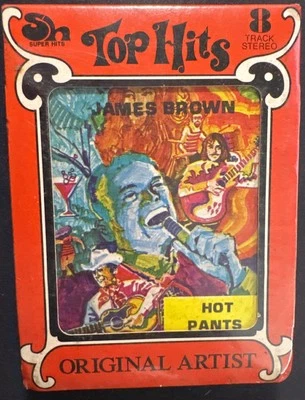 SEALED James Brown Hot Pants 8 Track Tape MINT Cartridge VG+EX Sleeve - Image 1 of 3