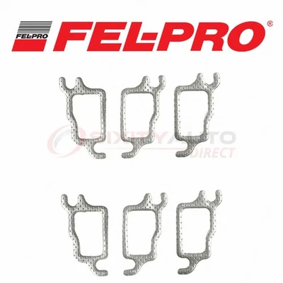 Fel-Pro Exhaust Manifold Gasket Set for 1977 Pontiac Ventura 3.8L V6 - kp - Image 1 of 4