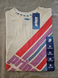 Prince Pickleball Damen Cropped Logo T-Shirt - Größe X-Small Neu mit Etikett - Bild 1 von 5