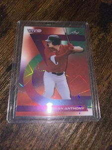Roman Anthony 2024 Leaf Vivid Atomic 1/1 Pre-Production Proof (RALVIV10) - Picture 1 of 1