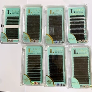 Bundle Lashbox LA Lash Trays Eyelash Extensions 5x Unopened C 0.03 0.05 8mm 9mm - Foto 1 di 9