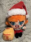 MISS COCO PERU HOLIDAY PLUSH Drag Queen soft toy MAKESHIP Panettone & Santa Hat