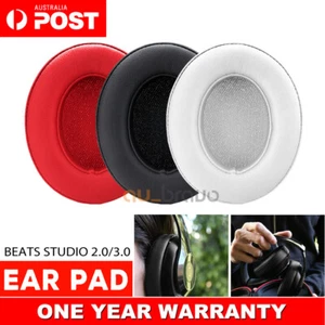 New Soft Replacement Ear Pads for Beats by Dr. Dre Studio 2.0 3.0 Wired Wireless - Picture 1 of 14