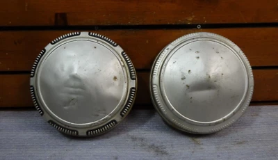 2 1968-1974 Dodge Plymouth Police Dog Dish 9” Hubcap D100 Van Poverty Center Cap - Image 1 of 4