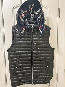 Men’s Burberry Light Weight Down Vest With Hood. - Picture 1 of 7